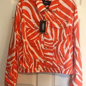 Authentic Versace Women  Zebra jacket